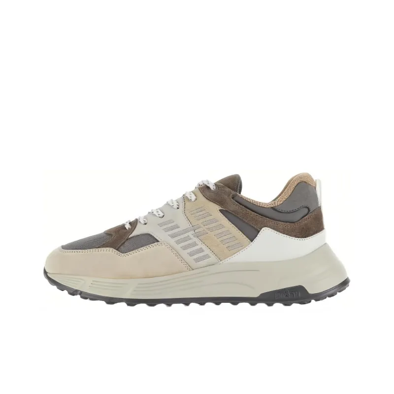HOGAN Hyperlight Lace-up Panelled Sneakers-0