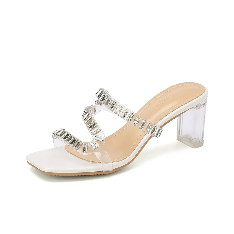 ACESC One Strap Sandals Women's Beige-1