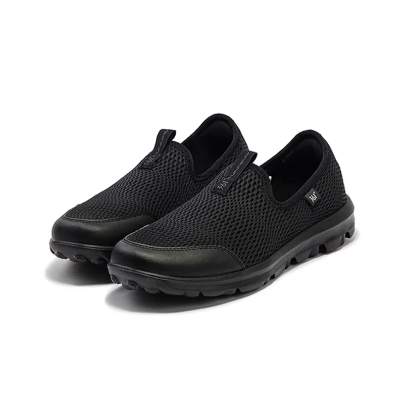 361° Slip Resistant And Breathable Low Top Running Shoes Women's Obsidian Black-2