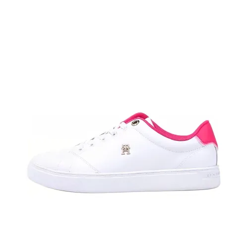 Tommy Hilfiger Skateboard Shoes Women's Low-Top White