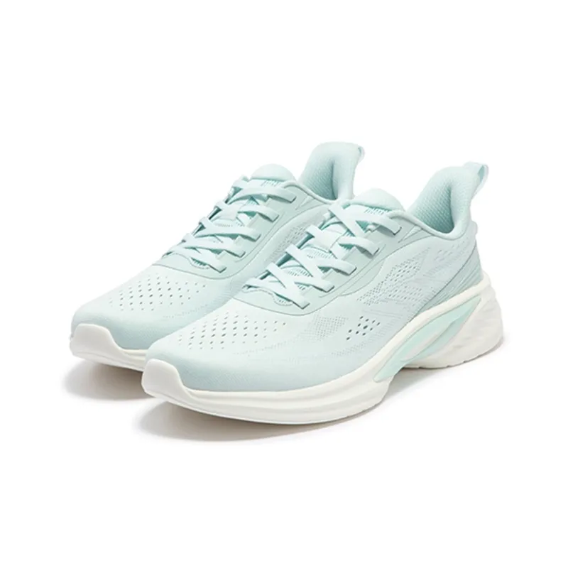 361° Blade Edge Cushioning, Slip Resistant, Abrasion Resistant, Breathable Low Top Running Shoes Men's Misty Yarn Blue-2