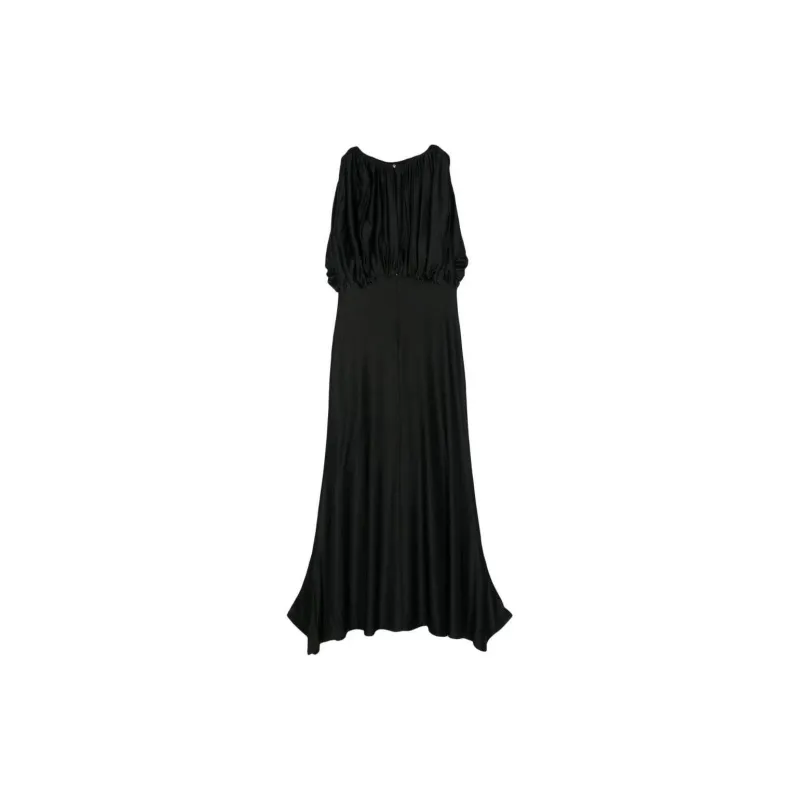Paco Rabanne Gather Detailed Midi Dress-1