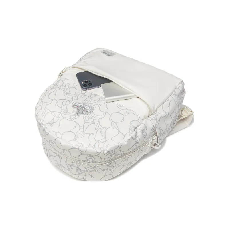 LiNing Polyester Sports Backpack Unisex Ivory-5