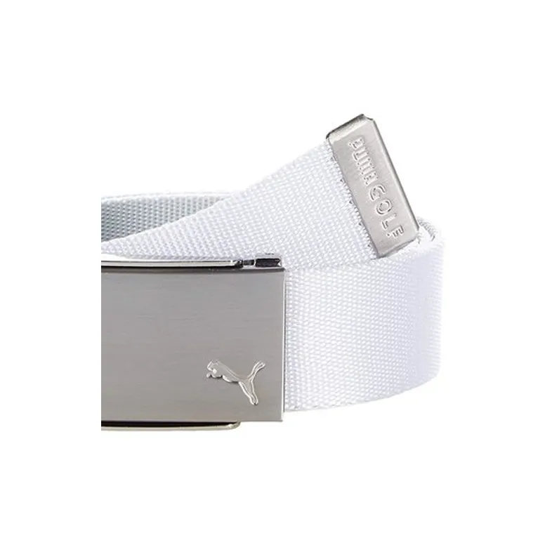 PUMA Logo Identification Belt Unisex White -2