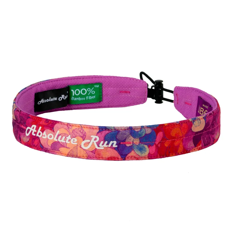 Absolute Run Sweatbands Elastic Moisture Wicking Antibacterial Running Fitness Yoga Pilates 58±4cm Unisex-1