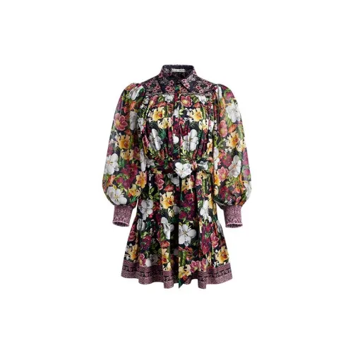 ALICE+OLIVIA Long-Sleeved Dresses Women's Multicolor