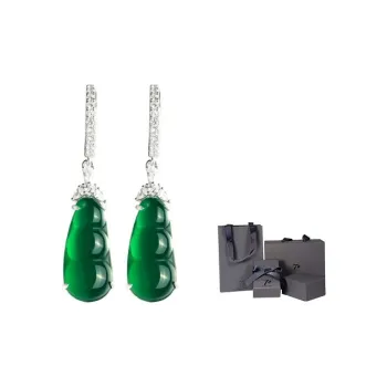 7℃ Jade Earrings Women's