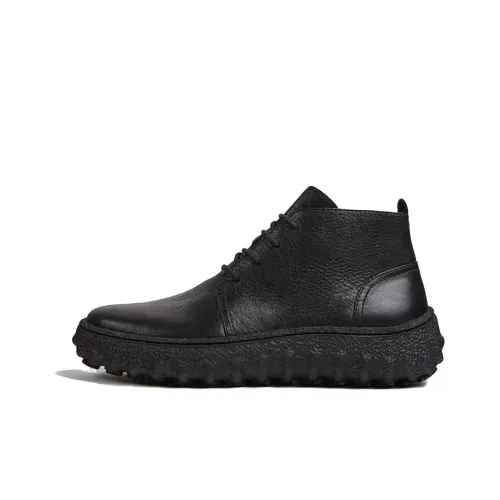 CAMPER Ground Ankle-length Leather Boots