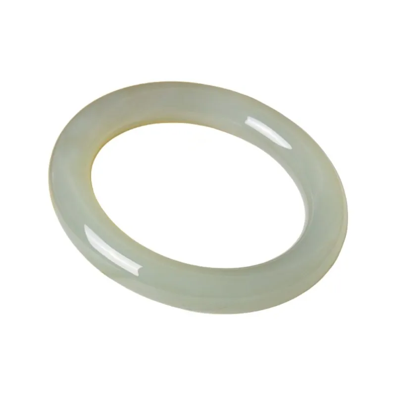 Happy Tide Chalcedony Jade Bangles Women's-1