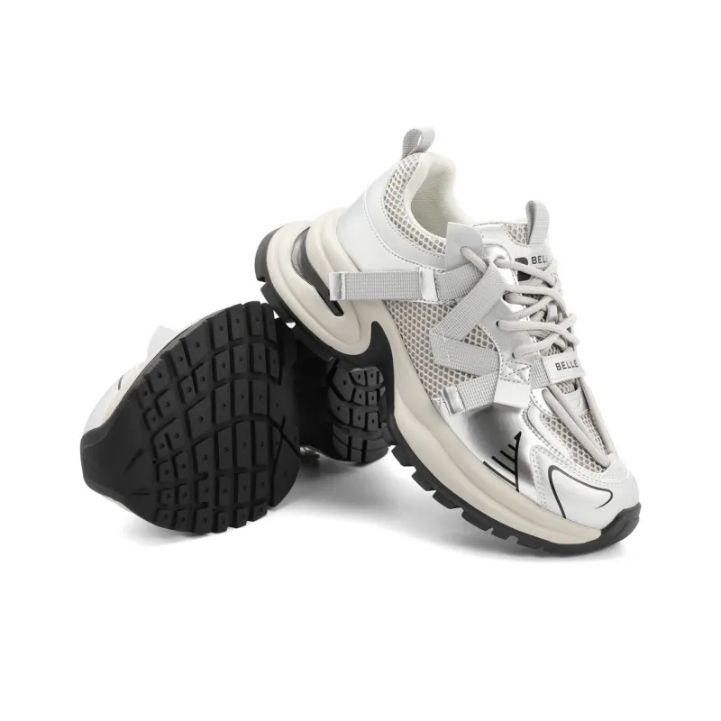 BELLE Low Top Chunky Sneakers 5cm Women's-4