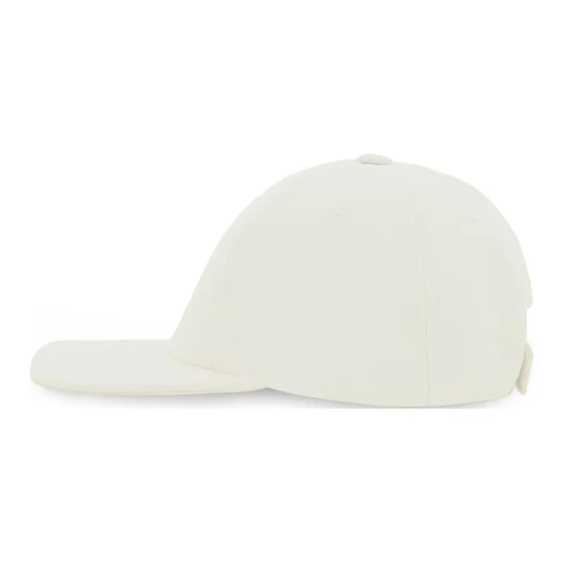 Stella McCartney Logo Embroidered Curved Peak Baseball Cap-1