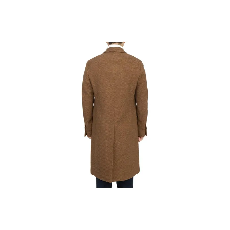 LARDINI Coats Men Brown-1