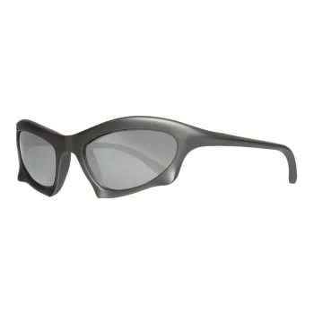 Balenciaga Bat Rectangular Frame Sunglasses