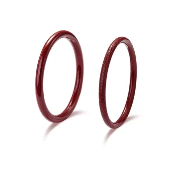 Gianina Reconstructed Cinnabar Hand Accessory Unisex