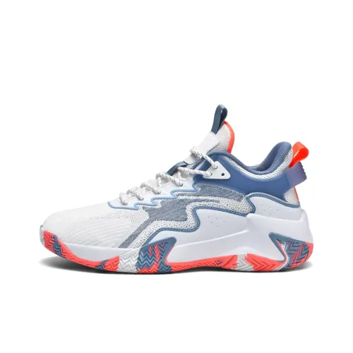 BAKE Anti-Slip Wear-Resistant High-Top Basketball Shoes Men's