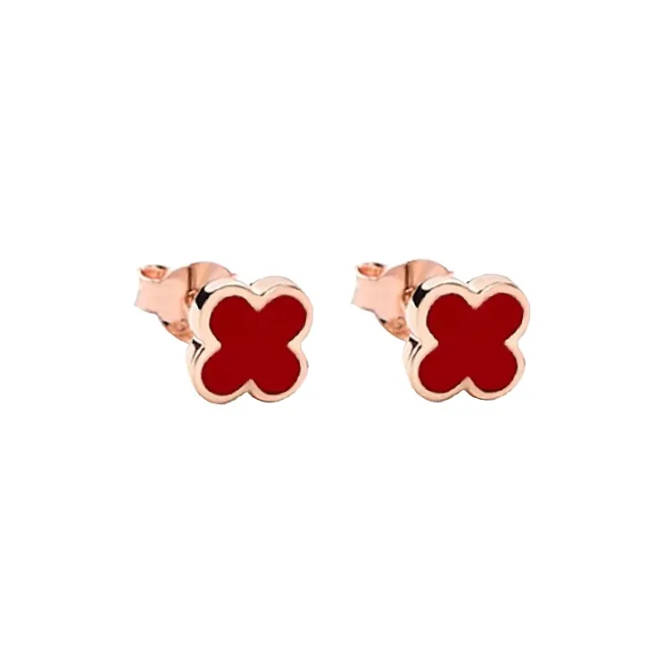 IS YOU Agate Stud Earrings Women's-0