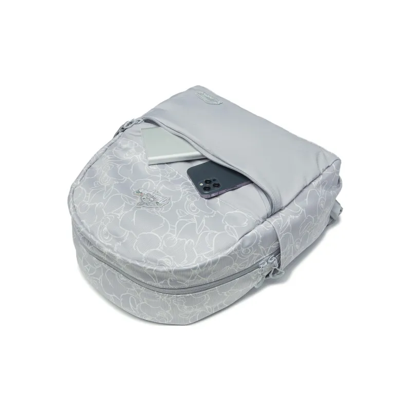 LiNing Polyester Sports Backpack Unisex Mist Gray-4