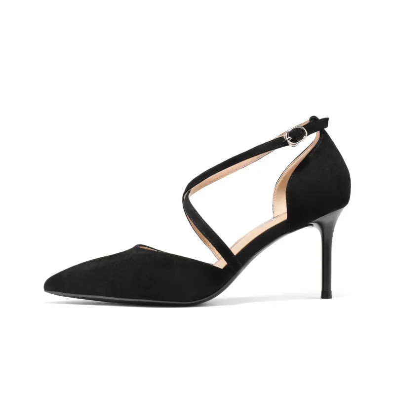 BELLE One Strap Sandals 7.5CM Women's Gold, Black-0