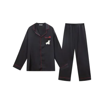 GUKOO Pajama Set Men's Crow Black