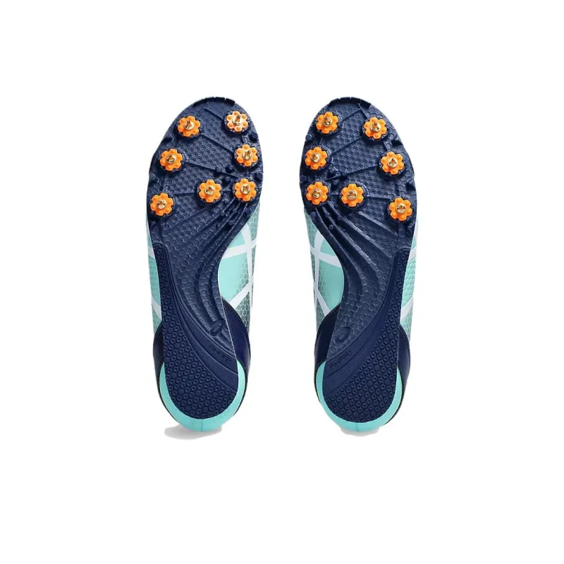 Asics Effort 13 IC/IN Slip Resistant Soccer Shoes Unisex Blue-6
