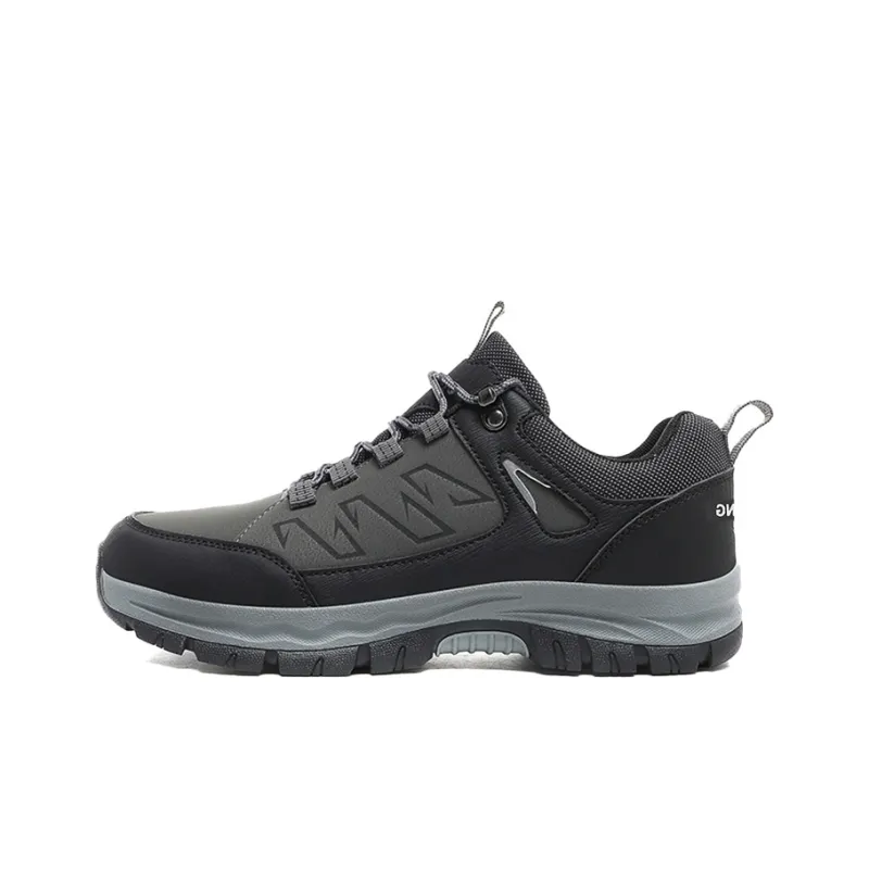 D&W Outdoor Mountaineering Travel Shoes Anti Slip Wear Resistant Waterproof And Breathable Low Top Casual Shoes Unisex-4