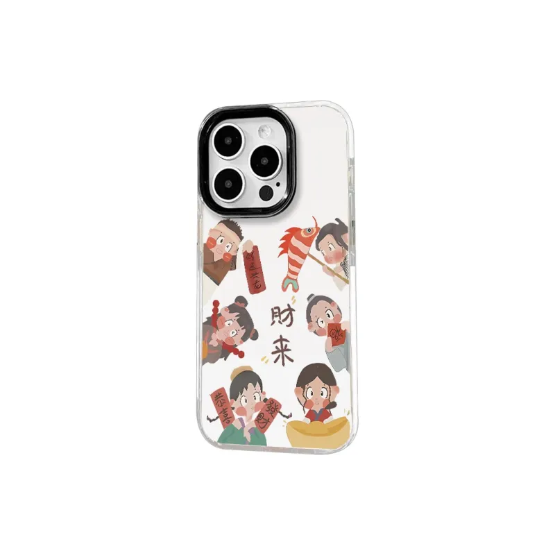 Victory Charge TPU Material Money Phone Cases For Apple IPhone15promax/14plus/13pro/12pro/11 Trendy And Cool Trendy-2