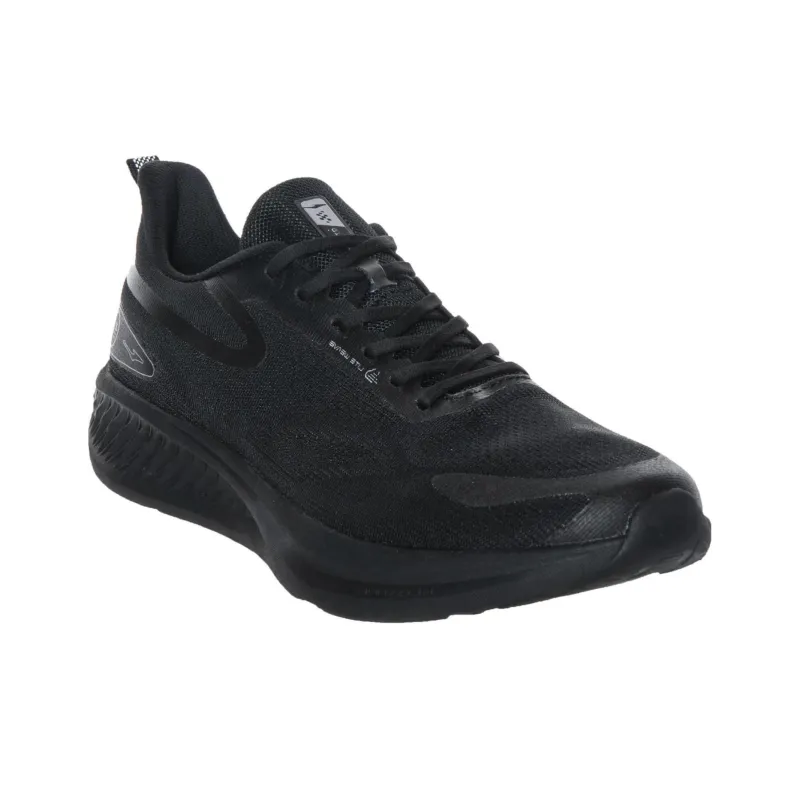 Erke Lightwork 2.0 Bounce Cushioned Wear Resistant Slip Resistant Low Top Running Shoes Men's Jet Black-1