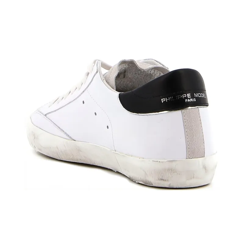 PHILIPPE MODEL Paris Distressed Effect Low-top Sneakers-3
