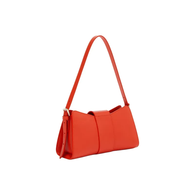 Furla Metropolis Collection Leather Handbag Shoulder Bag Women's Red-2