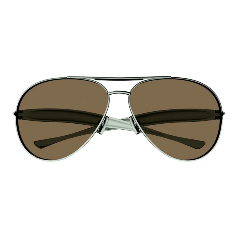 Bottega Veneta Eyewear Aviator Frame Sunglasses-1