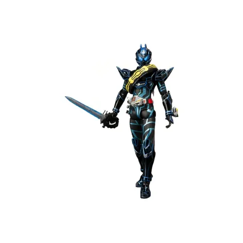 BANDAI Kamen Rider Characters Kamen Rider Shf Gothic Old Driver, Futuristic, Poseable Scale Figures