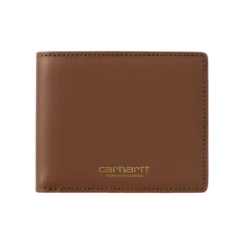 Carhartt WIP Cow Leather Wallet Unisex Brown