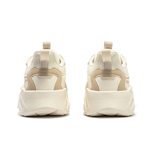 361° Lightweight Comfort Anti Slip And Wear Resistant Breathable Low Top Casual Shoes Men's Apricot Tea Brown-3