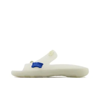 Burberry Abrasion Resistant Slide Slippers Women's White