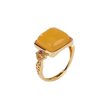 Xiaoyinjiang S925 Beeswax Rings Women's