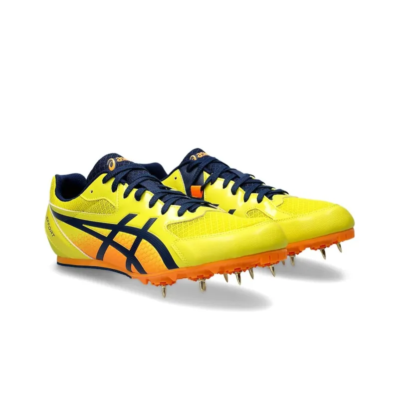 Asics Effort 13 IC/IN Slip Resistant Soccer Shoes Unisex Yellow Orange Blue-2
