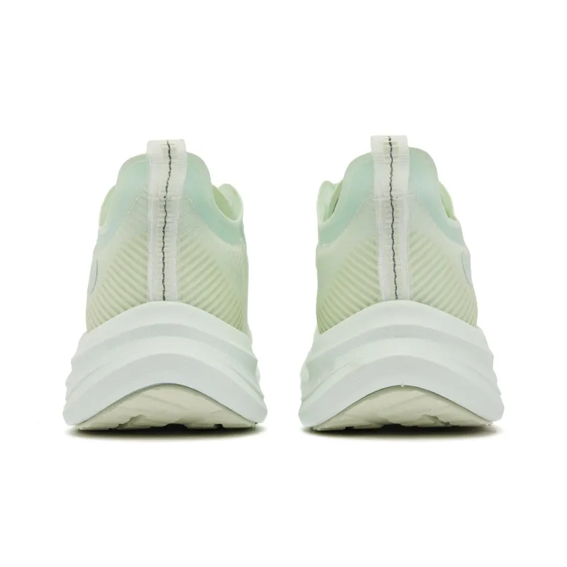 QIAODAN Light Speed 4.0PLUS Running Shoes Women's Low Top Light Transparent Green Celadon-4