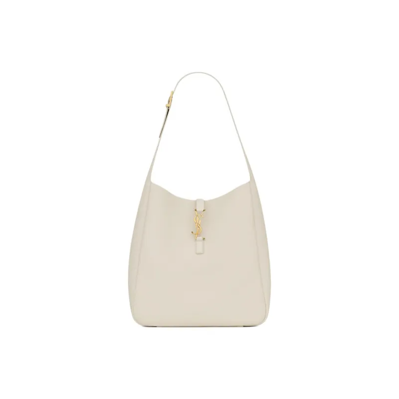 SAINT LAURENT LE5A7CASSANDRE Calfskin Handbag, Shoulder Bag Women's Vintage White-0