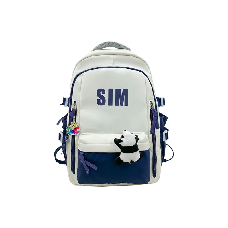 Gerlanx Nylon Backpack Regular Unisex Red/Blue/Black/Brown/Green-4