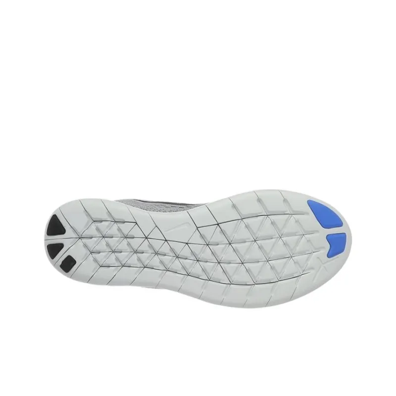 Nike Free Rn Wolf Grey/Black Blue Glow Volt-3