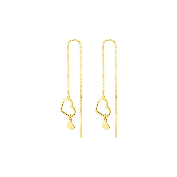 LISM S999 Fine Silver Drop Earrings Women's-3
