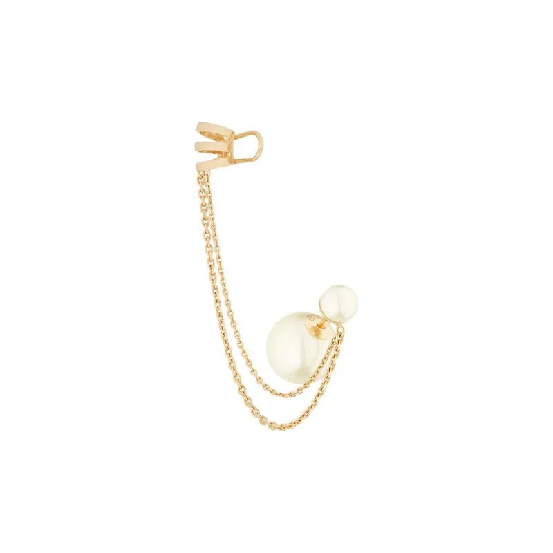 DIOR Metal Clip-On Earrings Women's-0