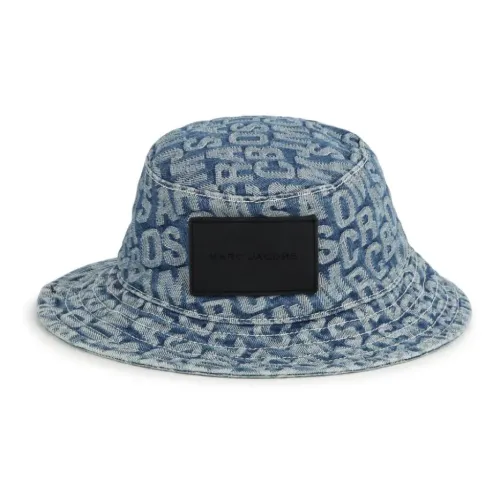 MARC JACOBS Kids Logo-jacquard Denim Bucket Hat