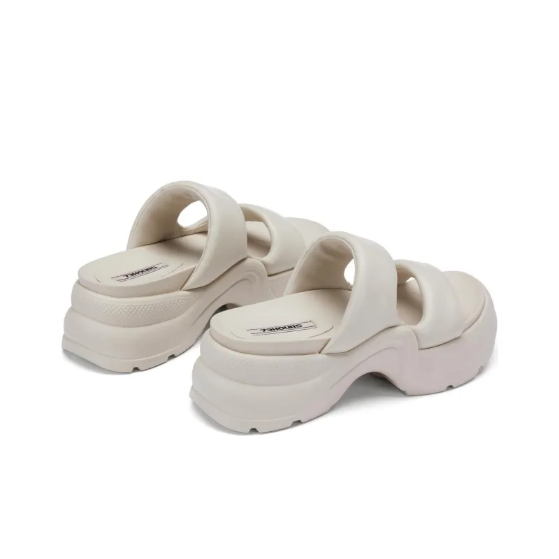 73Hours Slide Slippers Women's Black/Ecru-10