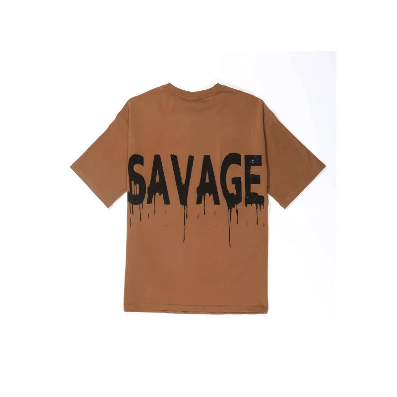 TCH T Shirts Unisex Brown-1