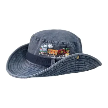 Yamaichi Maru Polyester-Cotton Blend Bucket Hats Unisex