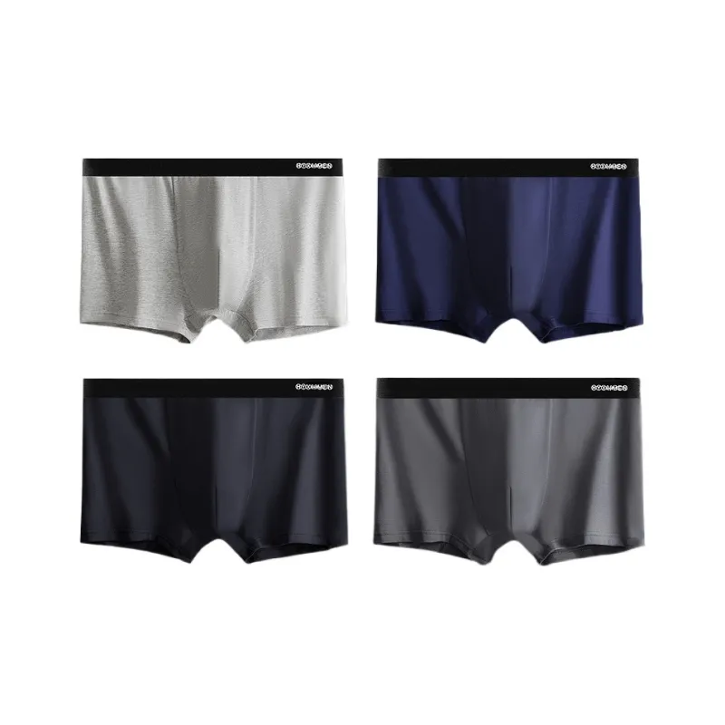 H YXIANG Underpants Men's 4 Pack-3