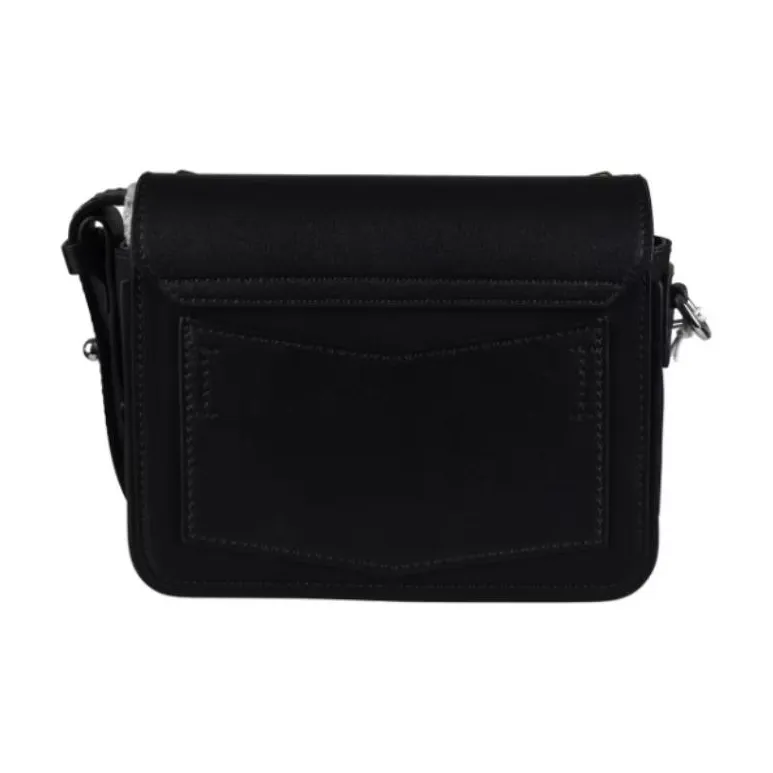 Givenchy Leather Messenger Bag Crossbody Bag Shoulder Bag Men's Black-1