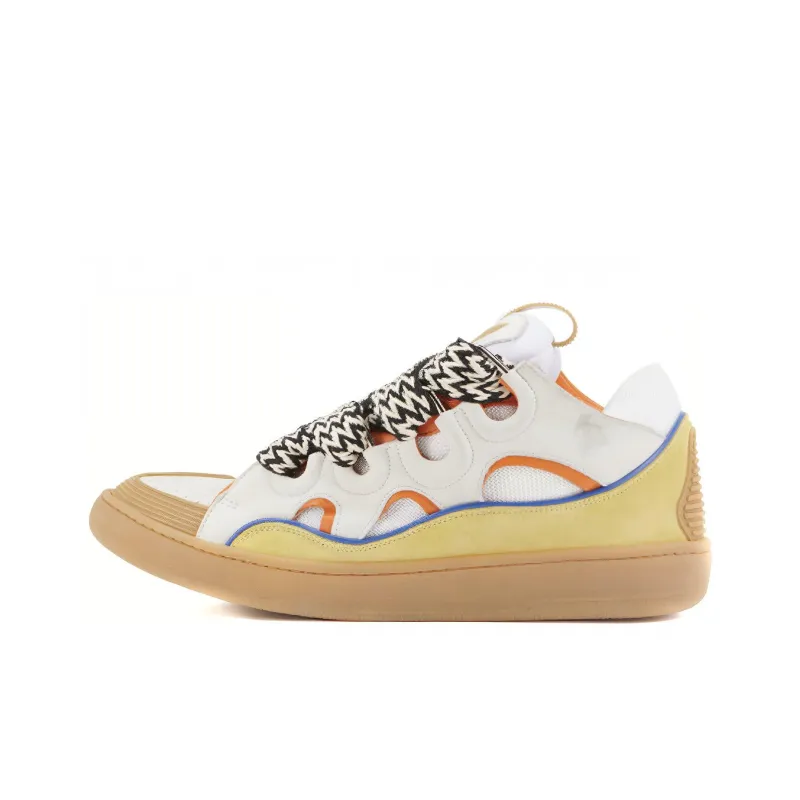 Lanvin Leather Curb Beige-0