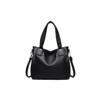 JIEXINI High quality Fabric Shoulder Bag Regular Women's Black Burgundy Khaki
